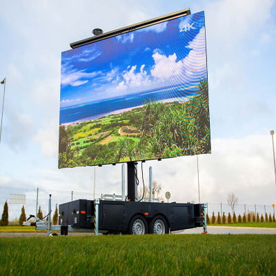 Outdoor LED video wall